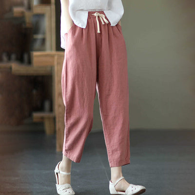 Kara - Cool trousers made of linen and cotton