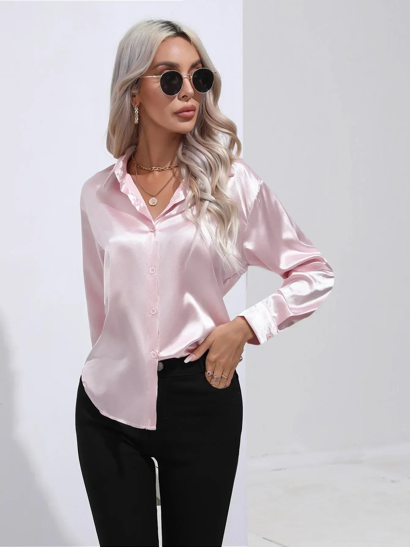 Isotta - Satin Blouse