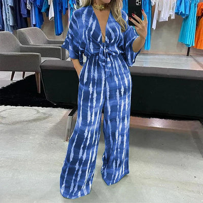 Helena - V-Neck Jumpsuit