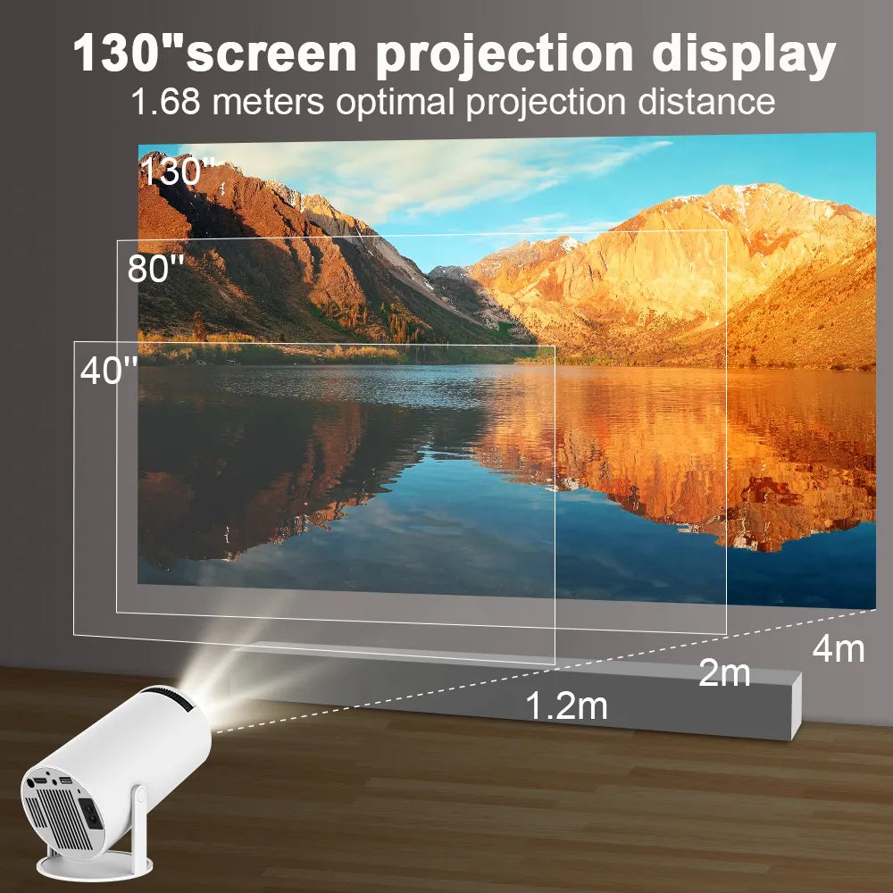 CineMate - Slimme HD-projector - Tot 4K HD-resolutie