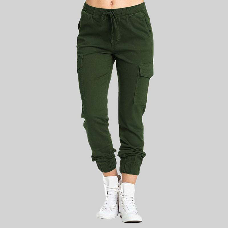 Elisae - Casual Pocket Trousers for Women