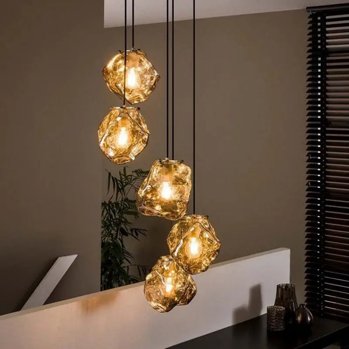 Solvane - Nordic Lava Pendant Light Modern Suspension