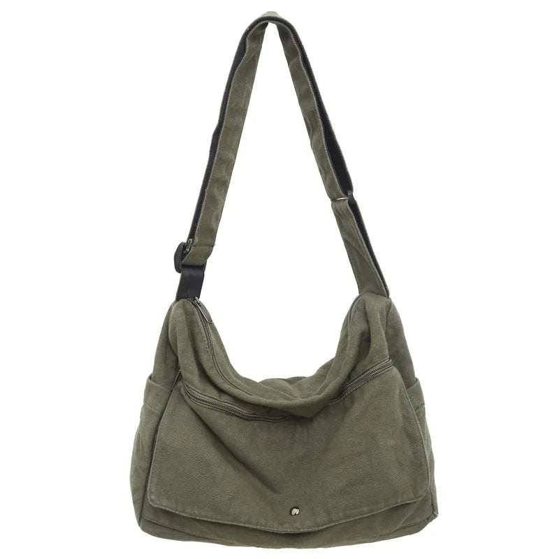 CrossStream - Trendy Schouder Messenger Slingtas