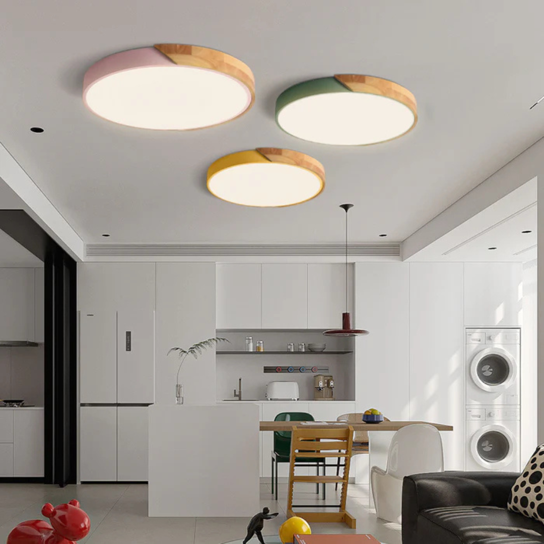Luned – Modern LED Ceiling Light Round Surface Mount