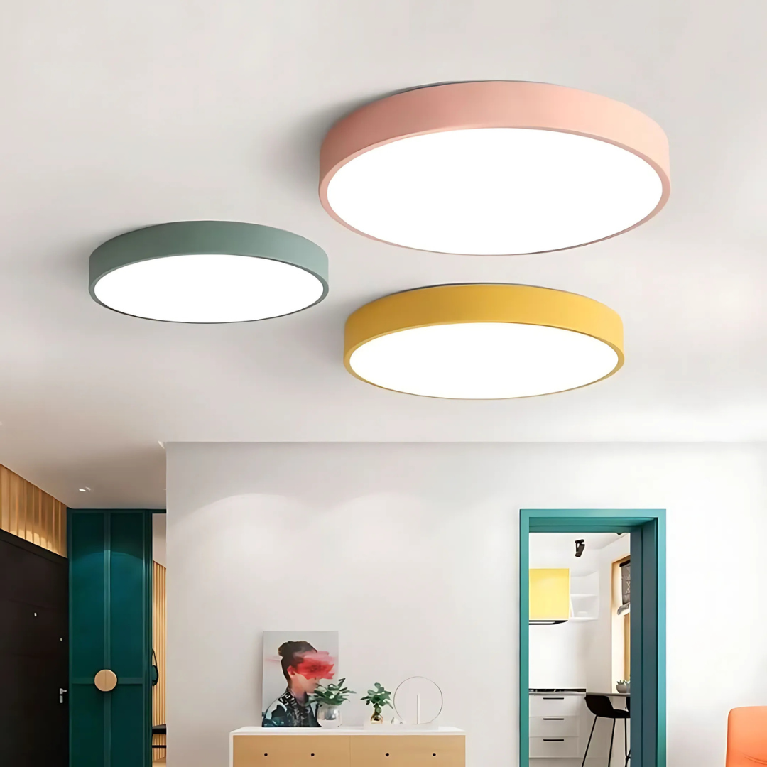 Luned – Modern LED Ceiling Light Round Surface Mount