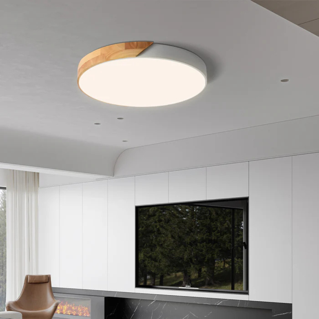 Luned – Modern LED Ceiling Light Round Surface Mount