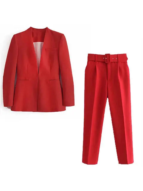 Gabriella - Classic Blazer and Trousers