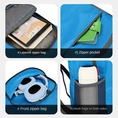 ComfortPack - Ultralichte Opvouwbare Rugzak voor Reizen en Wandelen