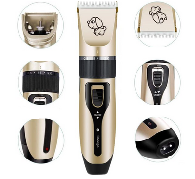 Pett Hondentrimmer Trimmer + GRATIS Onthaarborstel