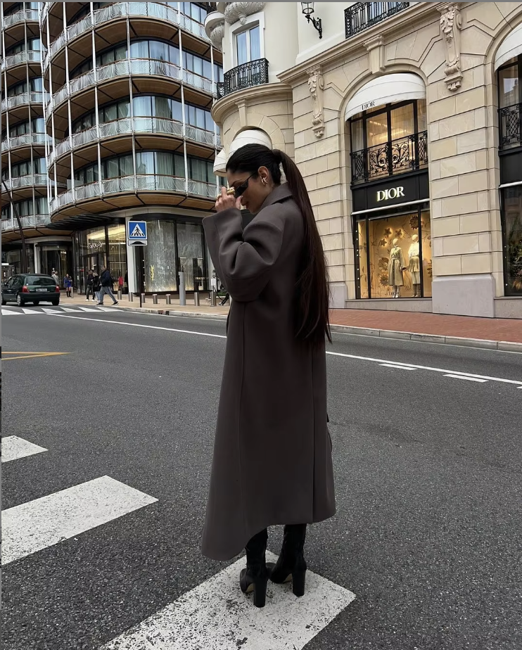Noëlle - Oversized mantel jas