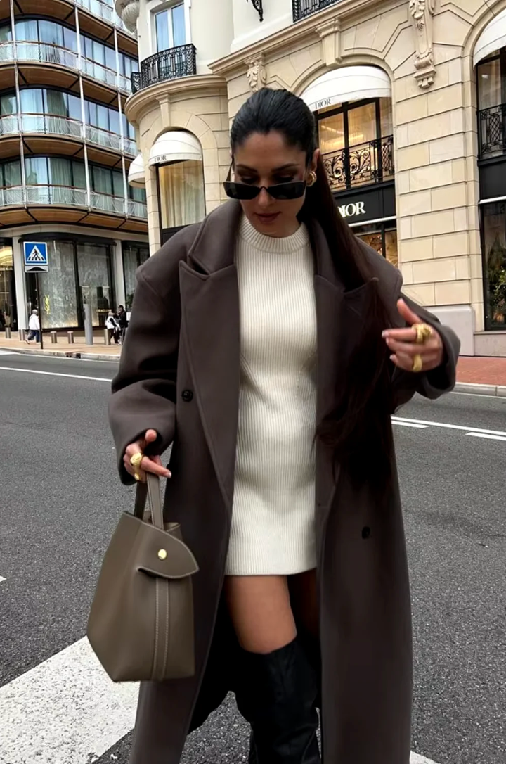 Noëlle - Oversized mantel jas