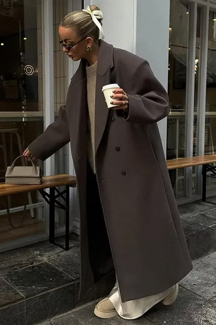 Noëlle - Oversized mantel jas