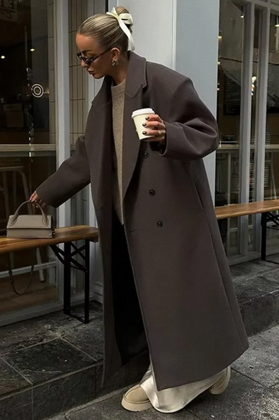 Noëlle - Oversized mantel jas