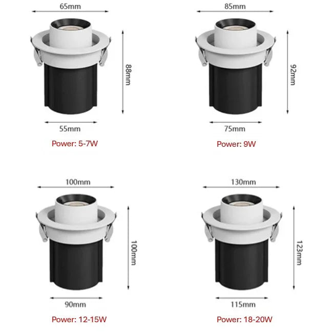 Averonn – LED recessed downlight