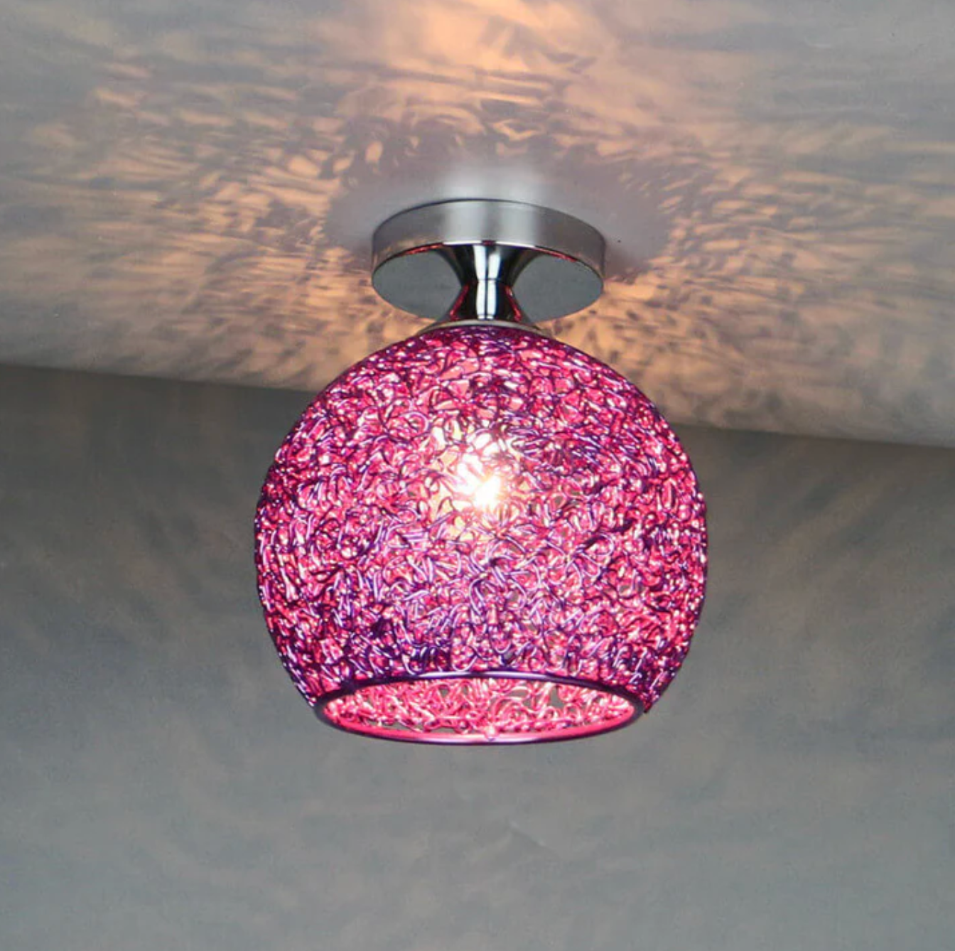 Meluné - Metal Globe Ceiling Light