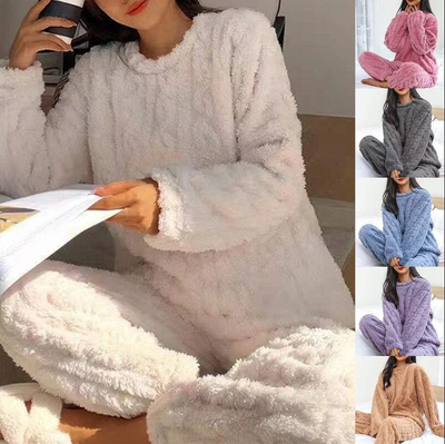 Damespyjama in fleece Emma - Warm en knus