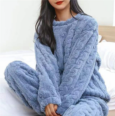 Damespyjama in fleece Emma - Warm en knus