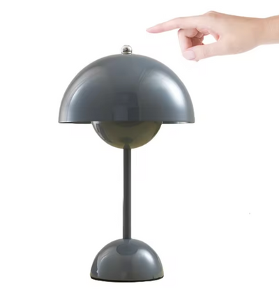 Luminous waves LED table lamp