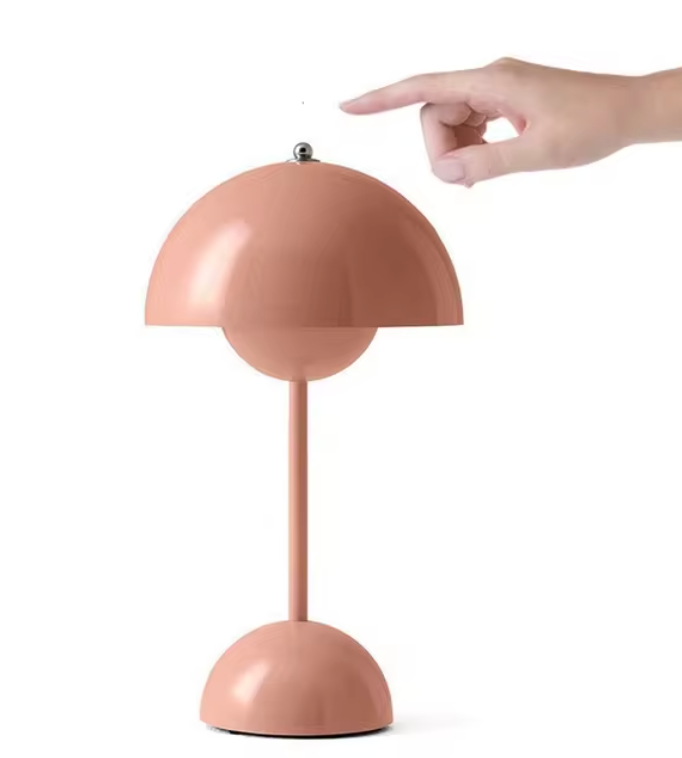 Luminous waves LED table lamp