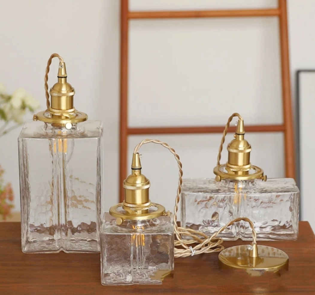 Urevyn – Retro Glass Pendant Lamp