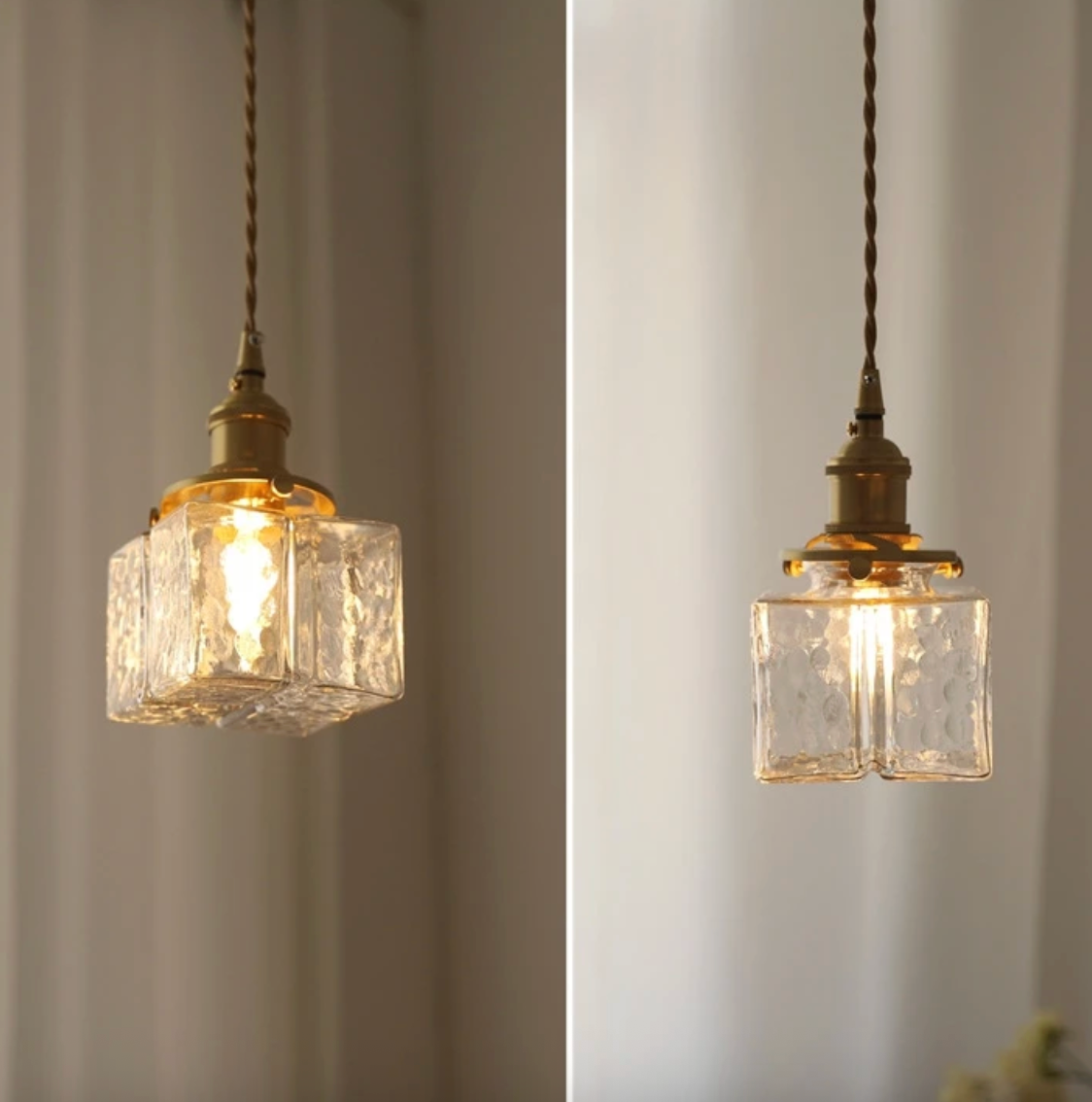 Urevyn – Retro Glass Pendant Lamp