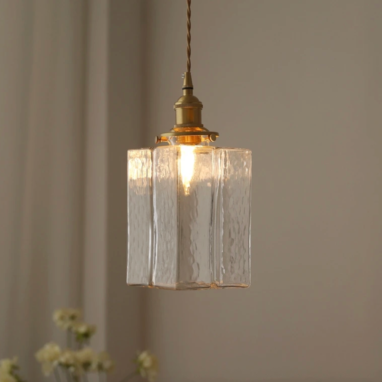 Urevyn – Retro Glass Pendant Lamp