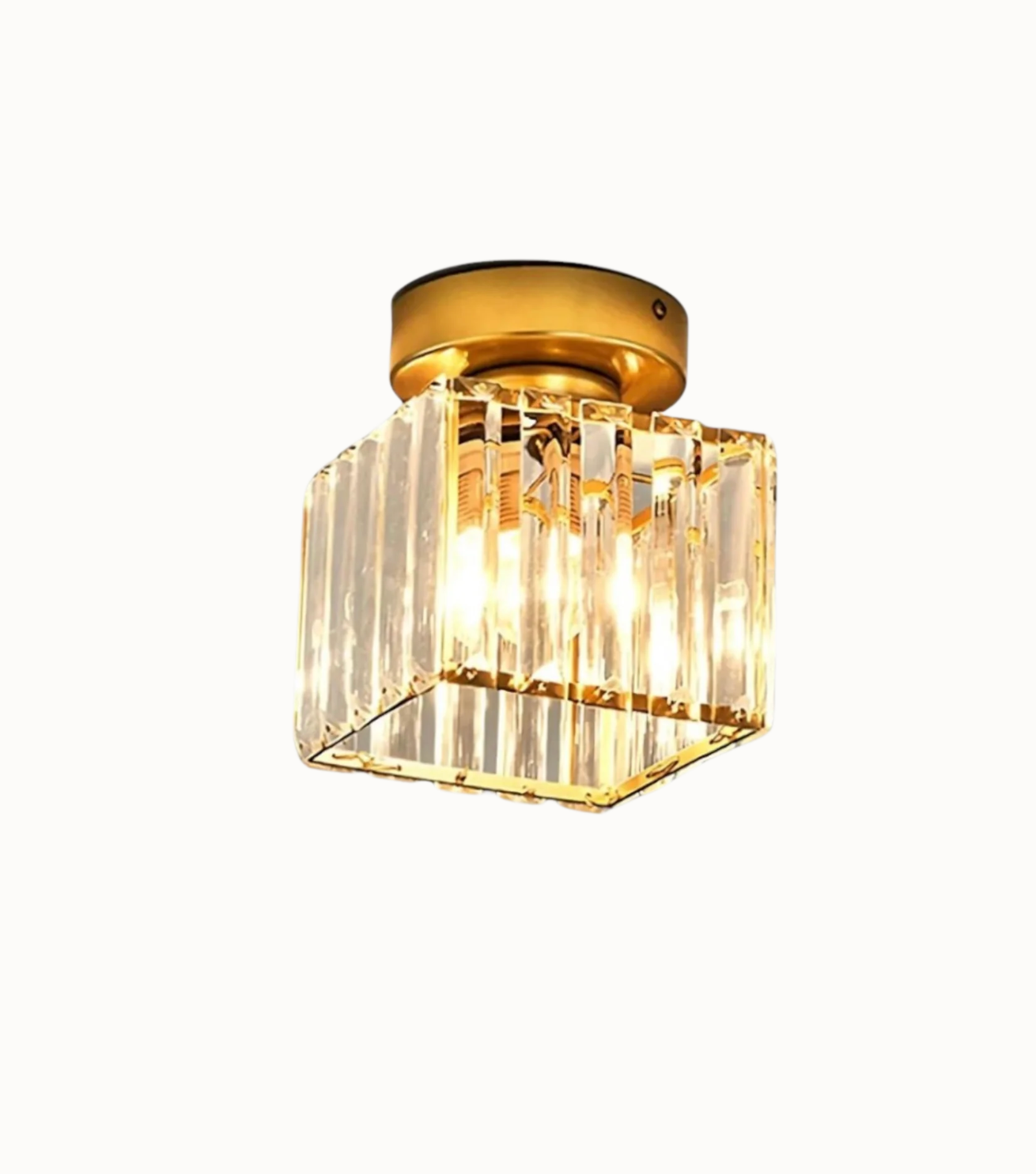 Diora - Crystal Flush Mount Ceiling Light