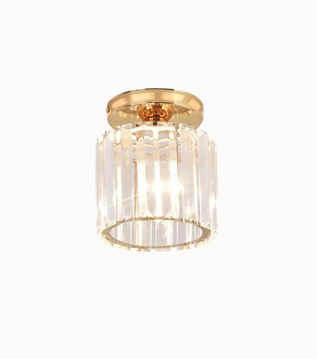 Diora - Crystal Flush Mount Ceiling Light