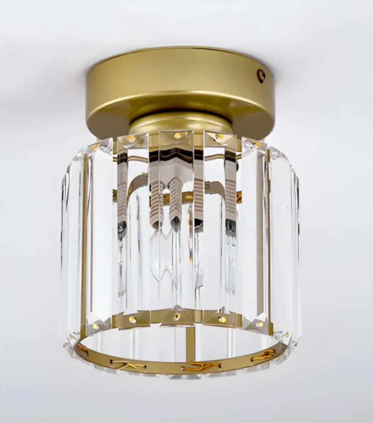Diora - Crystal Flush Mount Ceiling Light