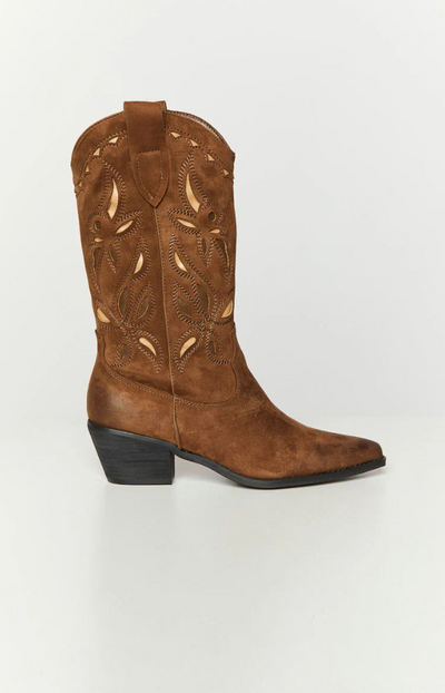 Lena embroidered cowboy boots for women - craftsmanship and charm