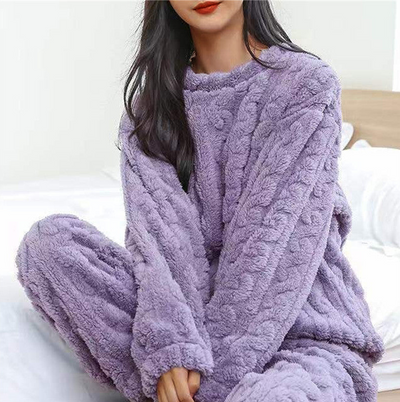 Damespyjama in fleece Emma - Warm en knus