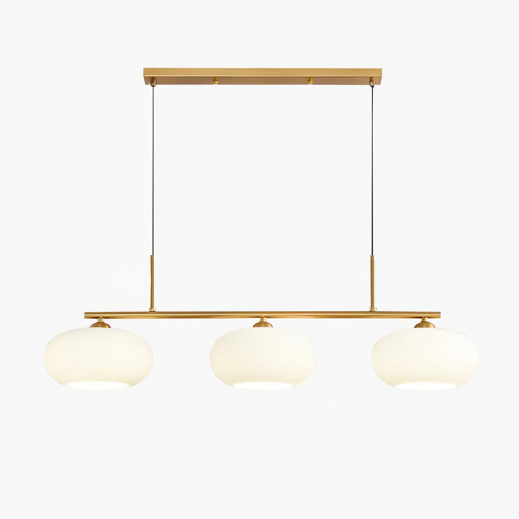 Birelun - Adjustable Glass Globe Pendant Light