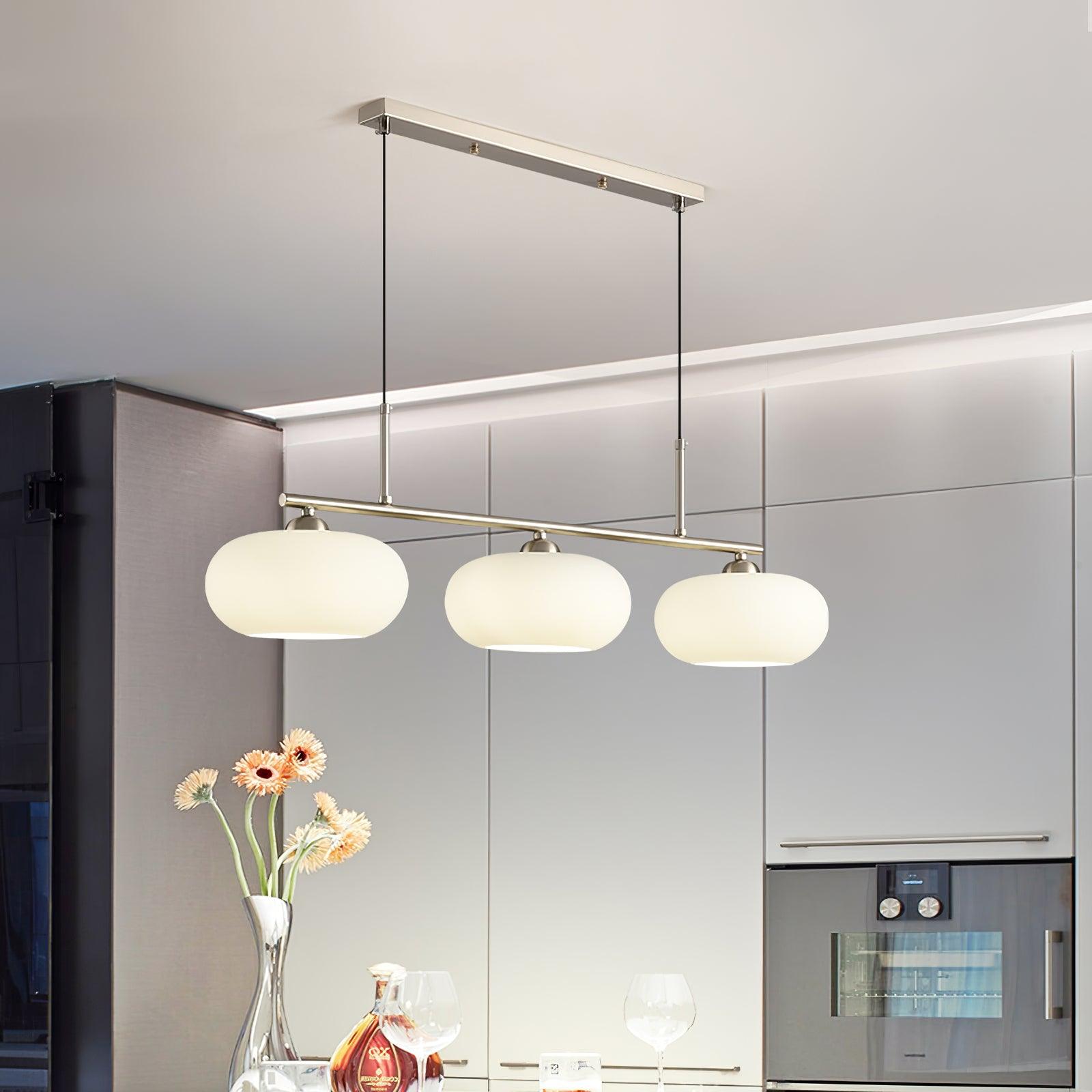 Birelun - Adjustable Glass Globe Pendant Light