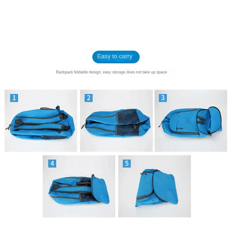 ComfortPack - Ultralichte Opvouwbare Rugzak voor Reizen en Wandelen