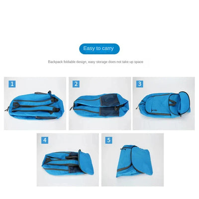 ComfortPack - Ultralichte Opvouwbare Rugzak voor Reizen en Wandelen