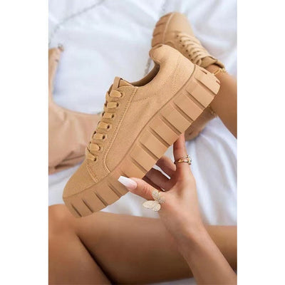 Dania - Orthopedische Damessneakers met Plateauzool