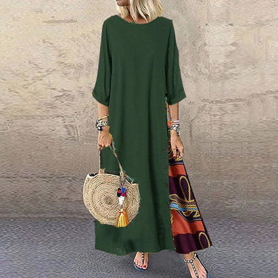 Yara - vintage zomerjurk plus size
