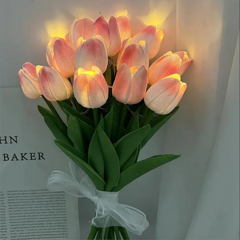 TulipGlow - Draagbaar LED tulp nachtlampje
