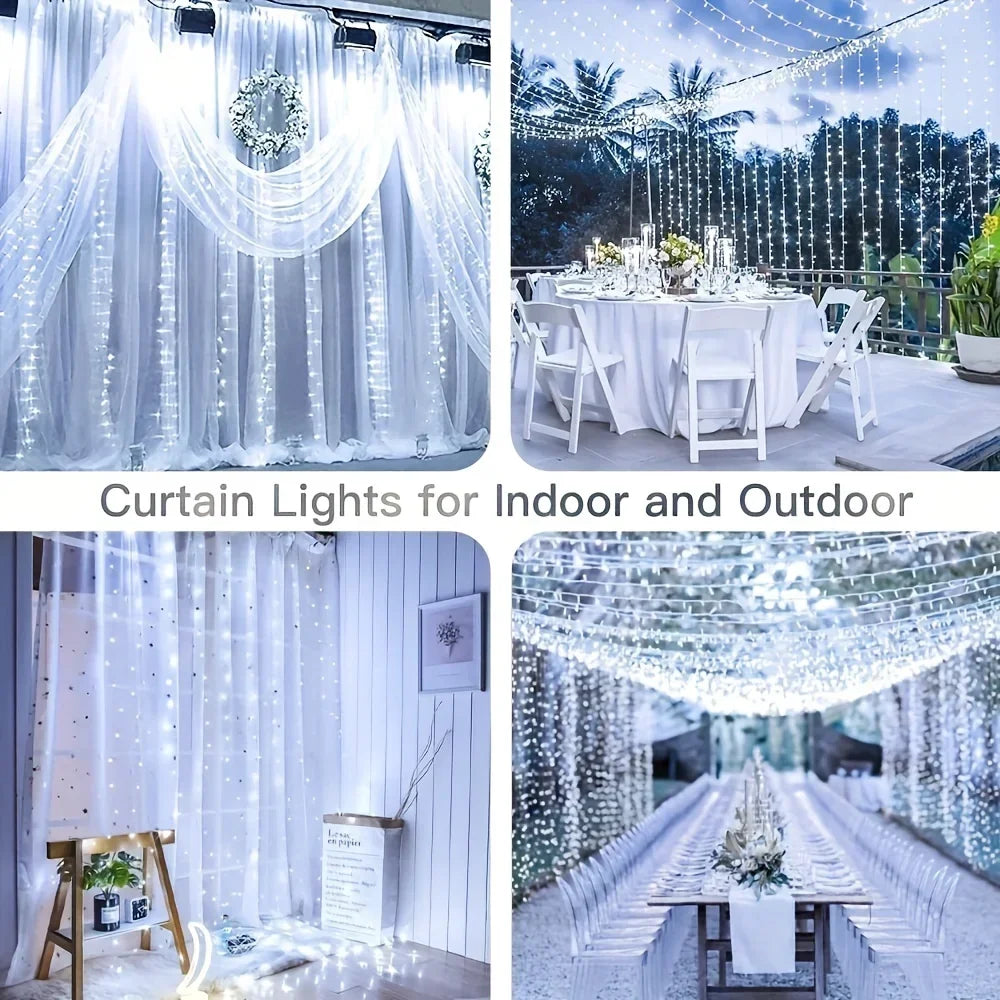 Elysio – USB LED Curtain Lights with Remote