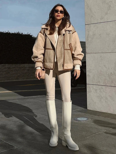 Lucrecia - Elegant Soft Coat for Women