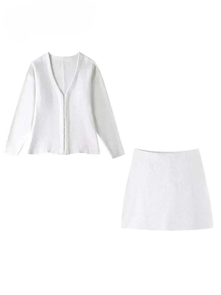 Gwen - Blazer and Skirt Two-Piece Set