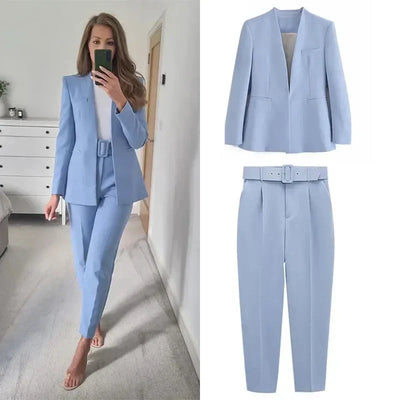 Gabriella - Classic Blazer and Trousers