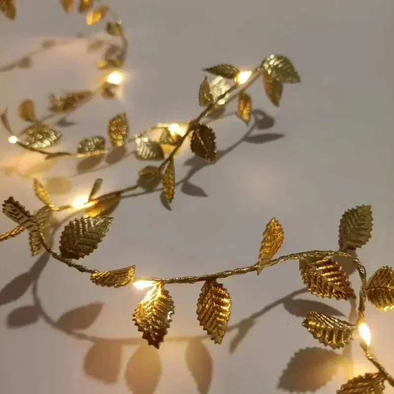 Liorow – Golden Leaf LED String Lights