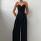 Haddie - elegant wide-leg pleated jumpsuit