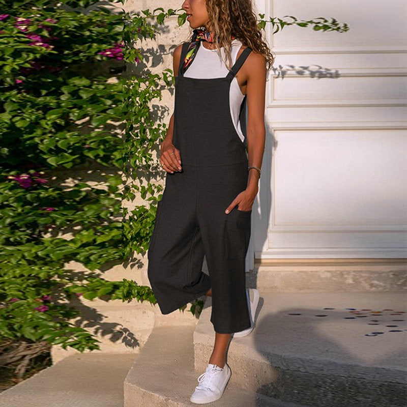 Féline - Casual Culotte Jumpsuit