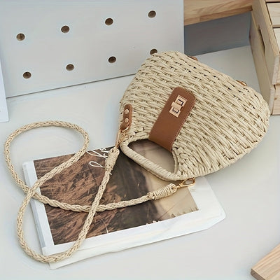 Seraphina | Elegant Woven Crossbody Handbag