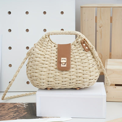 Seraphina | Elegant Woven Crossbody Handbag