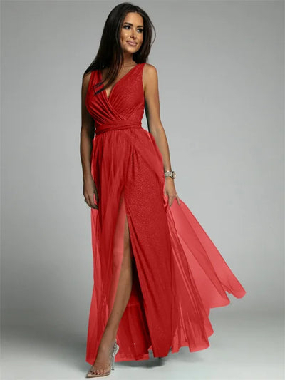 Thelma - Blush Splitjurk voor Dames - Vrouwelijk & Glamoureus