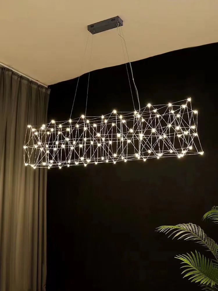 Veloré - Stainless Steel Chandelier