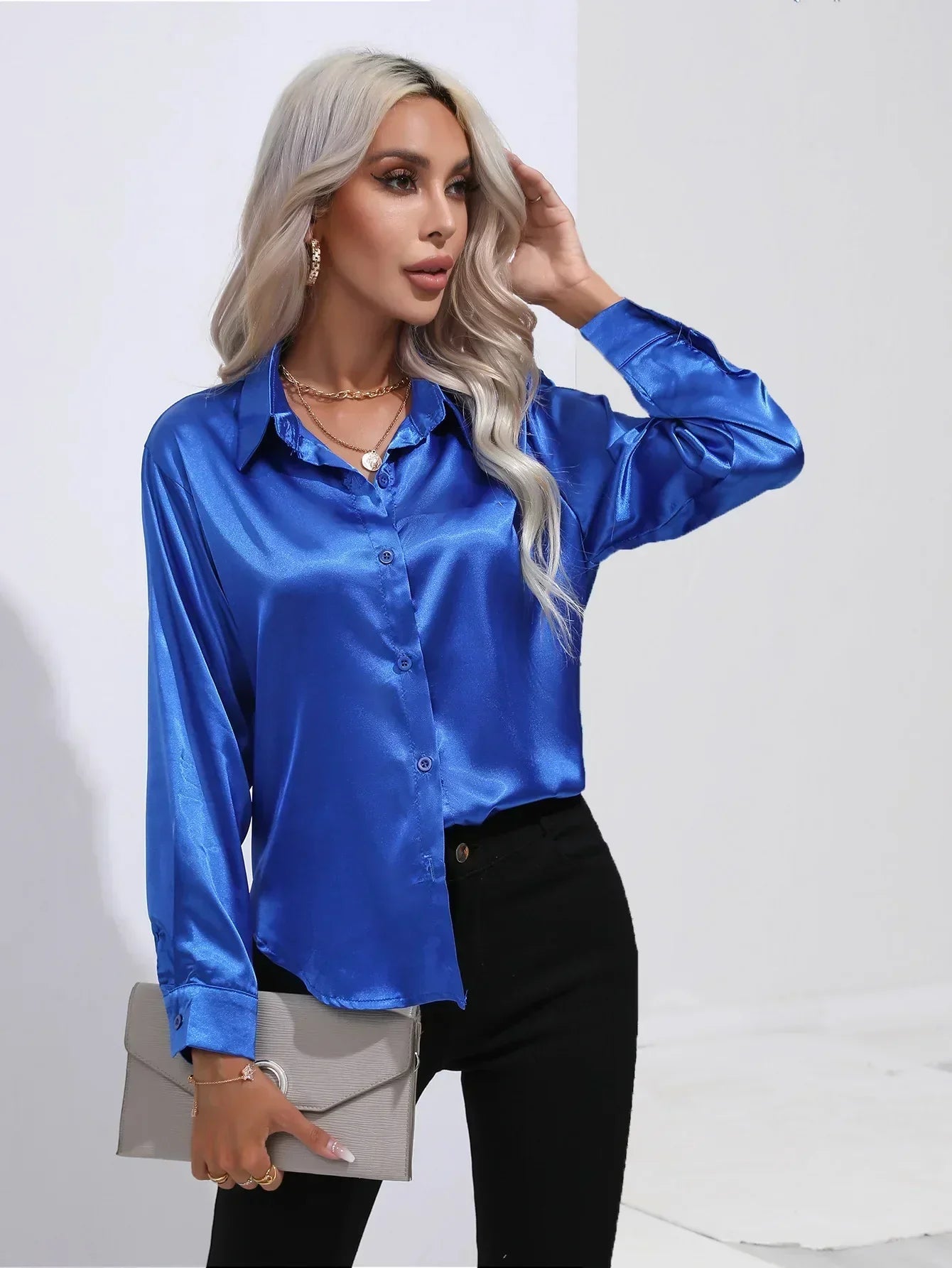 Isotta - Satin Blouse